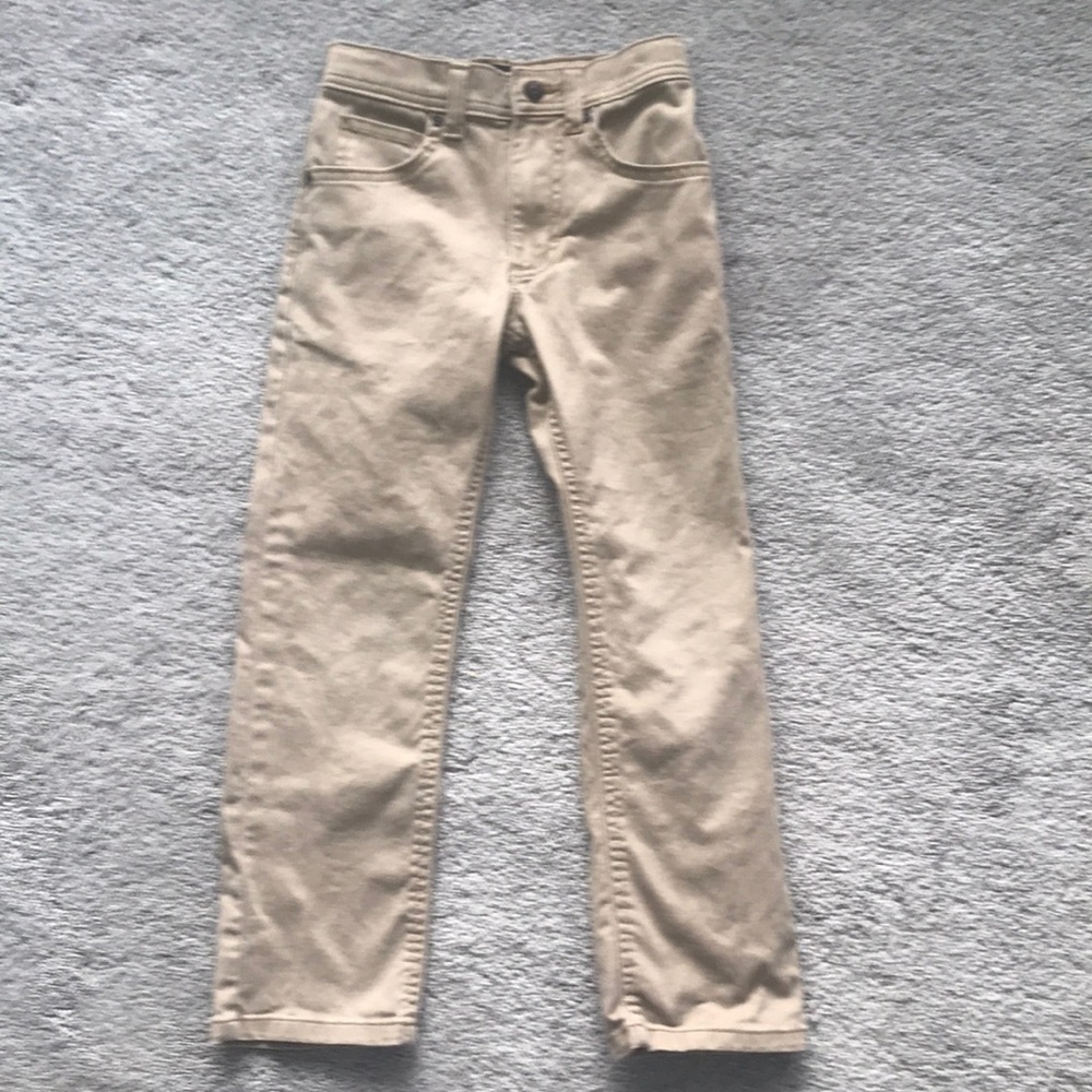 Lee Slim fit Khaki jeans.